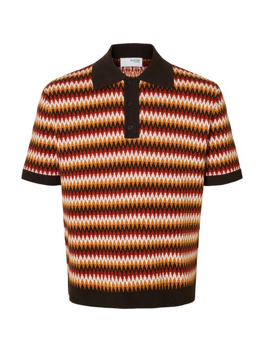 Produktbild Selected Homme Kurzärmeliges Polohemd aus Strick (XL)