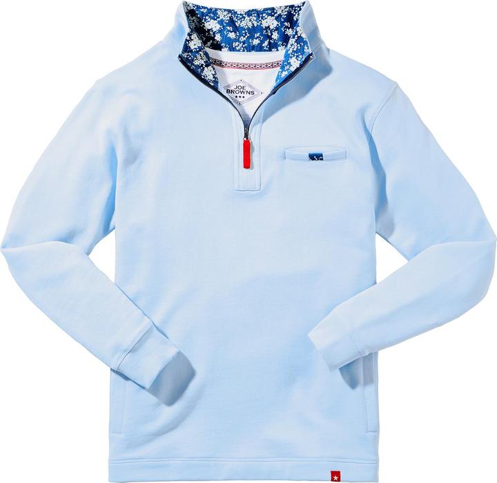Actual product image Joe Browns Washed 1/4 Zip Sweatshirt (L)