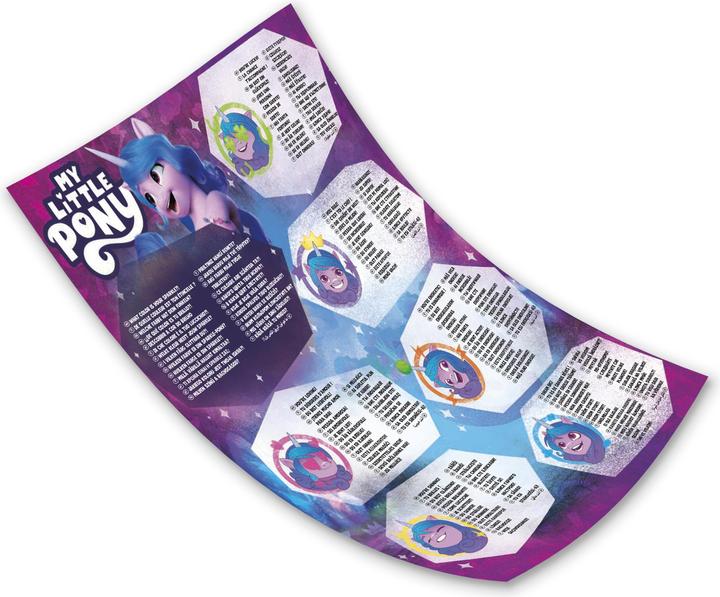 Productafbeelding My Little Pony Ontdek je pony schittering Sparkle Fun Izzy Moonbow, 20 cm hoge pony voor kinderen, met