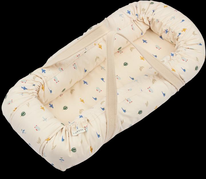 Actual product image Liewood Gro Babynest Peach Aviator