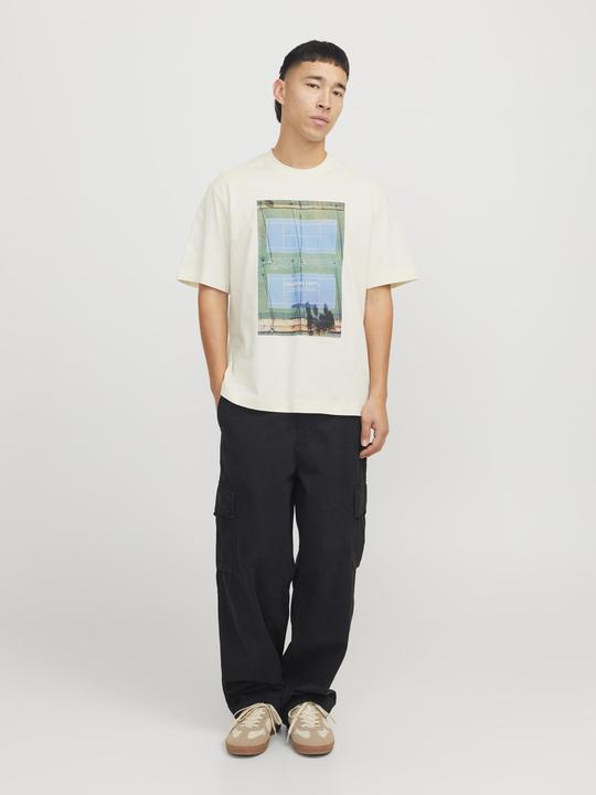Produktbild Jack & Jones Gedruckt Rundhalsausschnitt T-shirt T-shirt (M)
