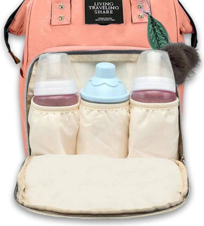 Immagine prodotto Hermex Zaino fasciatoio Borsa per pannolini Zaino per neonati Borsa mamma Borsa per pannolini