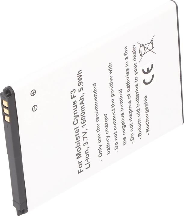 AccuCell Akku MOBISTEL Cynus F3 Akku als Nachbau von passend für BTY26181