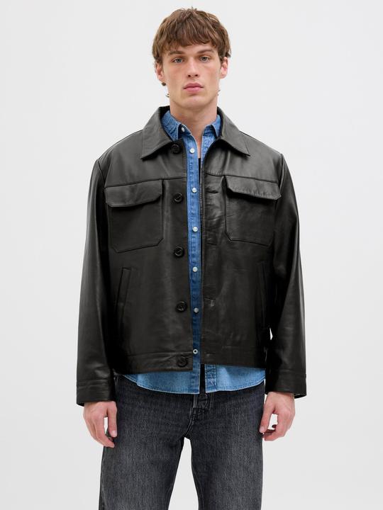 Produktbild Jack & Jones Lederjacke Lederjacke (XL)