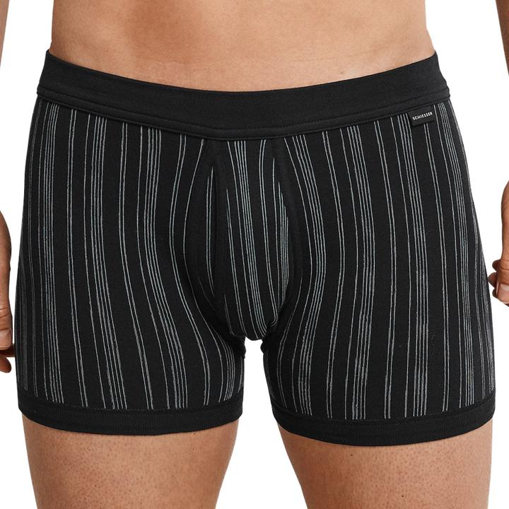 Produktbild Schiesser 4er Pack Original Classics Feinripp Unterhose kurz mit Eingriff (3XL, 4er Pack)