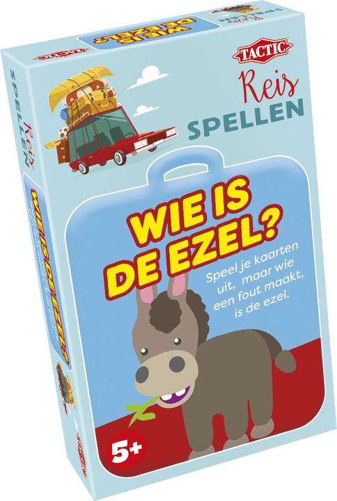 Productafbeelding Tactic Reisspel Wie is de ezel? (Nederlands)