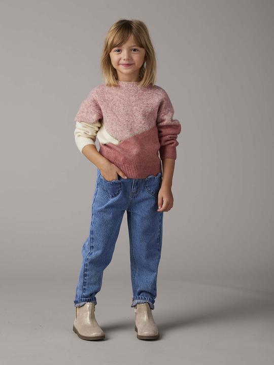 Immagine prodotto Vertbaudet Mädchen Paperbag-Jeans mit Herz-Taschen (110)