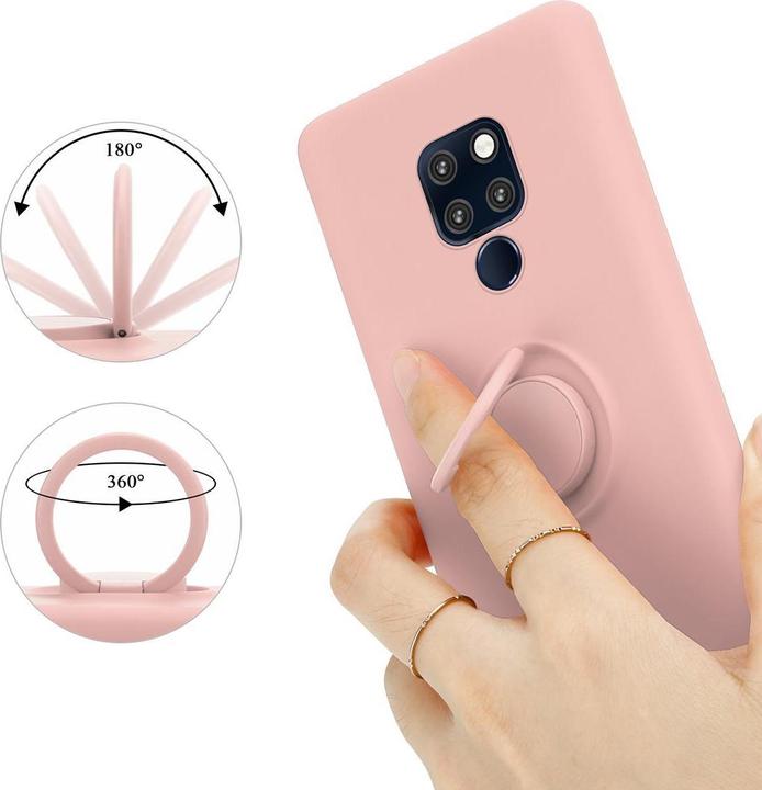 Produktbild Cadorabo TPU Liquid Ring Silicone Case Hülle (Huawei Mate 20)