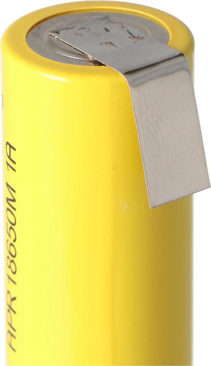 Immagine prodotto A123 Systems Batteria A123 APR18650M-A1 1100mAh 3.3V LiFePo4 con etichetta a saldare a forma di Z 64.95x18.2mm (1 pz., 1100 mAh)
