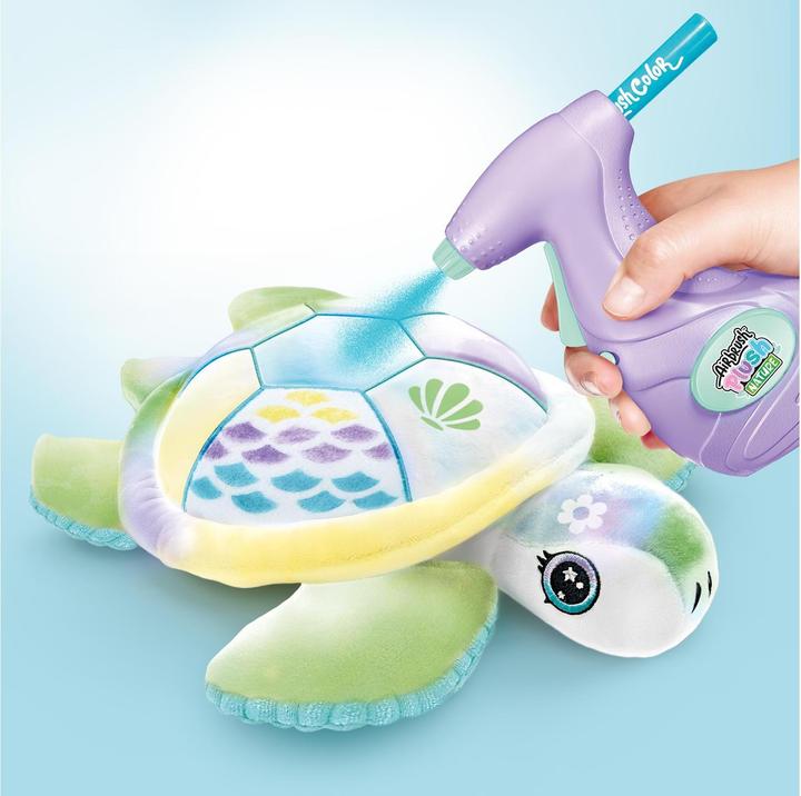 Actual product image Airbrush Plush - Turtle (28 cm)