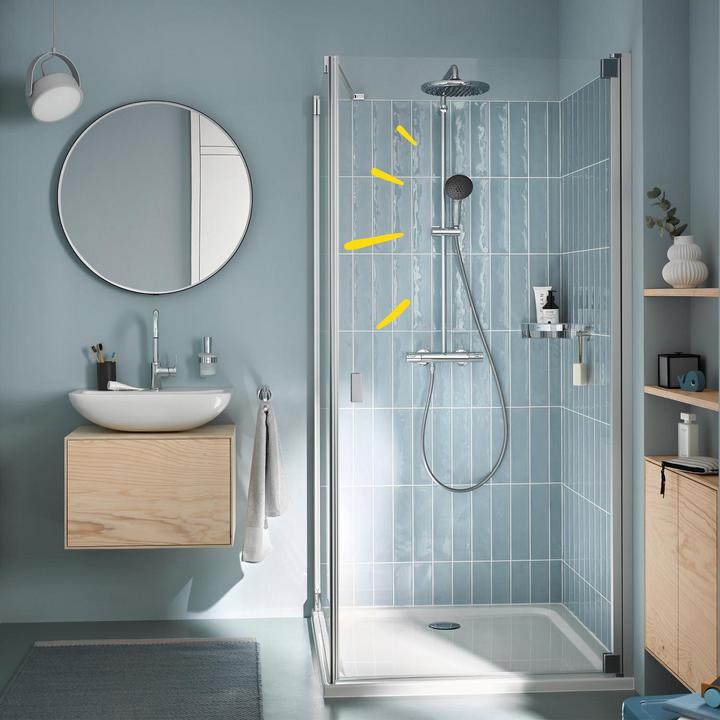 Immagine prodotto Grohe Vitalio Start System 250 Duschsystem mit Thermostatbatterie und Vitalio Start 110 Handbrause, inkl.