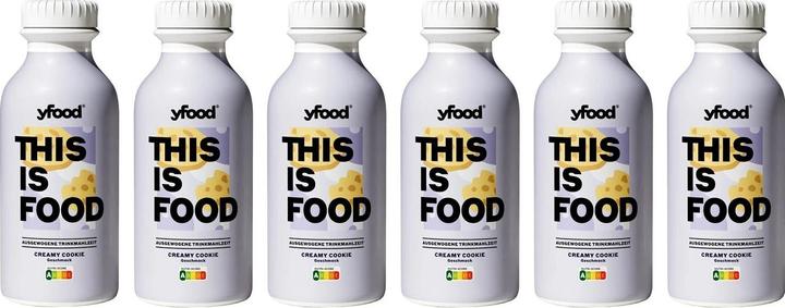 Actual product image YFood Creamy Cookie (Cookie, 6 x)
