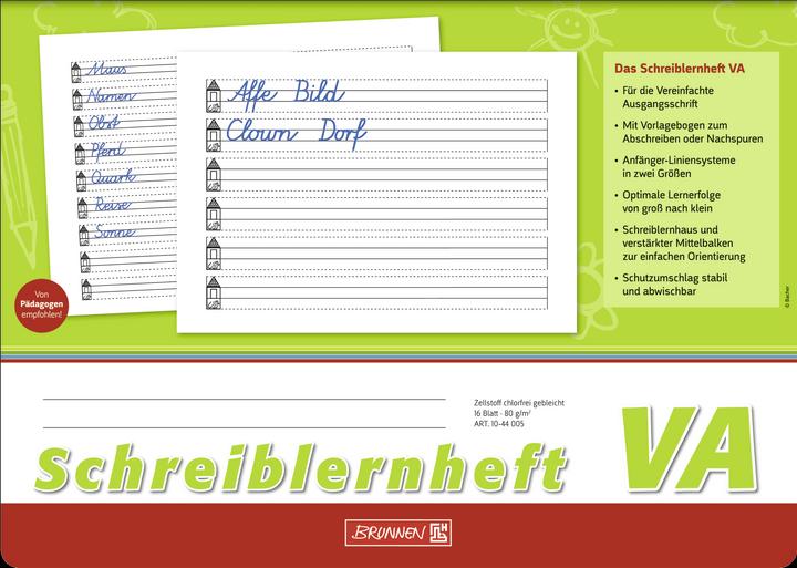 Actual product image Writing exercise book A4 Ruling VA 80 g/sqm 16 sheets (A4)