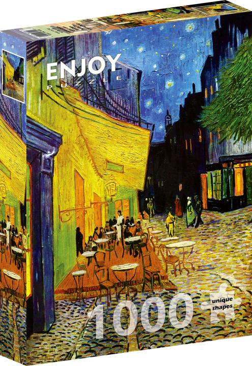 Enjoy Puzzle ENJOY-1101 - Vincent Van Gogh: Cafe-Terrasse bei Nacht, Puzzle, 1000 Teile (1000 Teile)