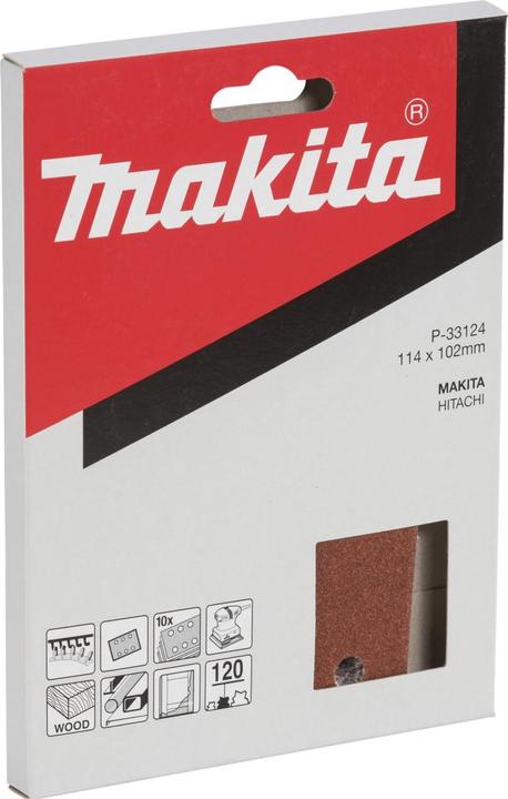 Actual product image Makita Orbital sandpaper (120)
