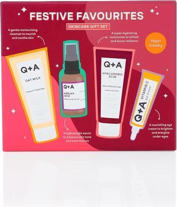 Q+A Festive Favourites Skincare Gift Set (Gesichtspflege set)