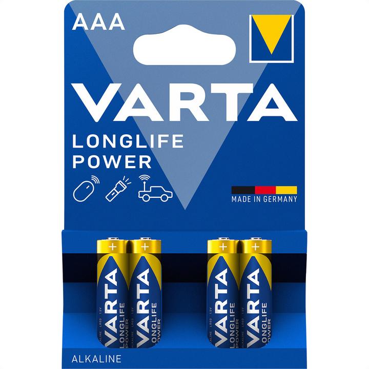 Produktbild Varta Longlife Power (4 Stk., AAA, 1240 mAh)