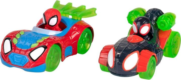 Actual product image Jazwares Spidey Metal Mega Jump Set