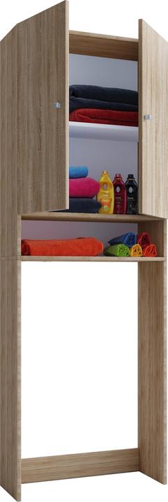 Actual product image VCM Wooden Washing Machine Cabinet Overmount Lona