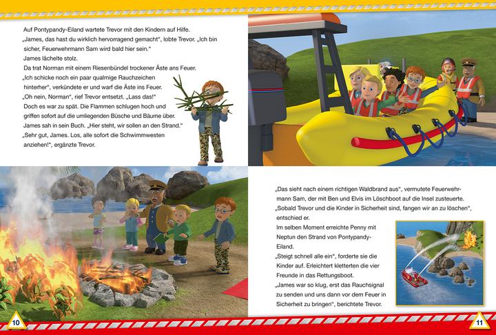 Produktbild Panini Feuerwehrmann Sam: Eine Woche voller Feuerwehrgeschichten (Deutsch, Eva-Regine Rauch, Nicole Hoffart, Katrin Zuschlag, 2018)