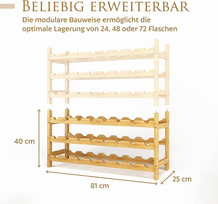Produktbild Vinomento Weinregal, 24 Flaschen