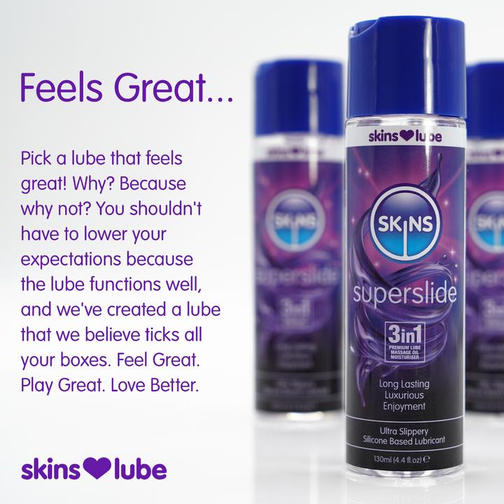 Image du produit Skins Superslide Lube Intimate Gel Based On Silicone 130Ml (130 ml)