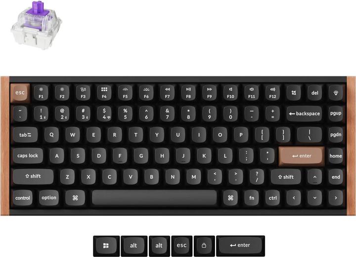 Actual product image Keychron K2 HE (US, Cable, Wireless)
