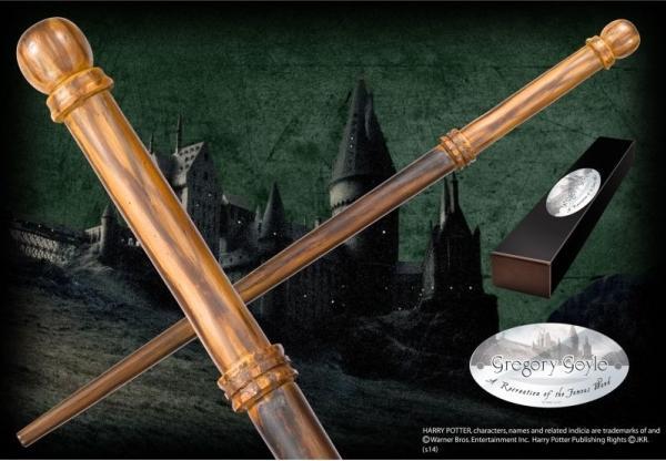 Actual product image Noble Collection Harry Potter Wand Gregory Goyle (Character Edition)