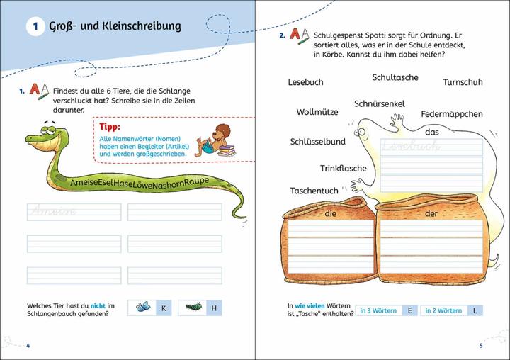 Produktbild Loewe Leselöwen Lernhilfen - Rechtschreibung üben - 2. Klasse (Deutsch, Christiane Wittenburg, Dominik Rupp, 2024)