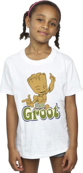 Immagine prodotto Guardians of the Galaxy Groot Dancing Maglietta Ragazze (140, 146)