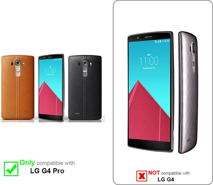 Actual product image Cadorabo Chain case for LG G4 PRO necklace cover adjustable