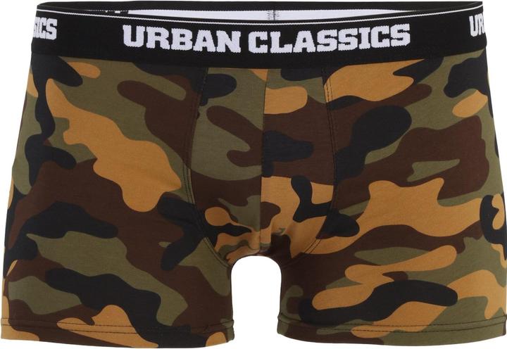 Image du produit Urban Classics 2-Pack Camo Boxer Shorts (5XL, lot de 2)