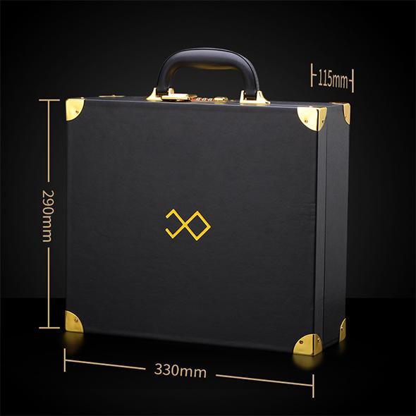 Actual product image Lockink Moonlight Treasure Chest Set - brown