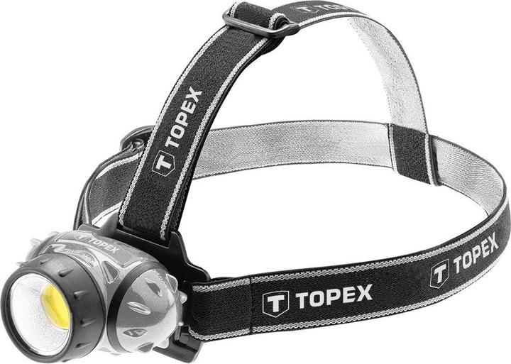 Topex Headlight 3W LED COB, 3xAAA
