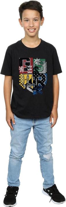 Produktbild Boys Hogwarts Houses Cotton T-Shirt (140, 146)