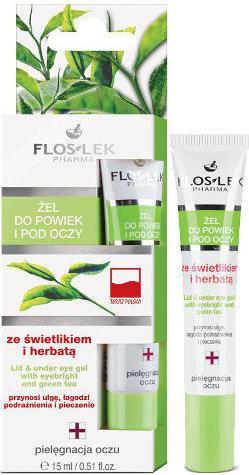 Image du produit FlosLek Pharma Soins des yeux (Gel, 15 ml, Jour + nuit)