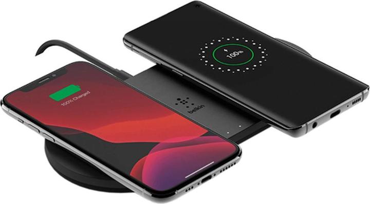 Image du produit Belkin Dual Wireless Charging Pad mit Netzteil (10 W)