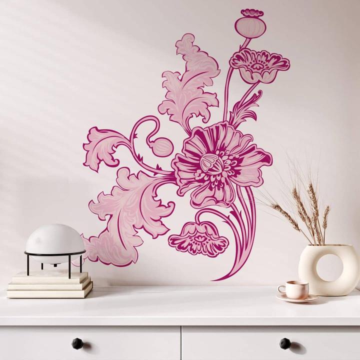 Immagine prodotto Trenddeko Viticcio del fiore 2 Mora (60 x 74 cm)