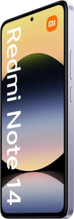 Actual product image Xiaomi Redmi Note 14 (128 GB, Mist Purple, 6.67", Hybrid Dual SIM, 108 Mpx, 4G)