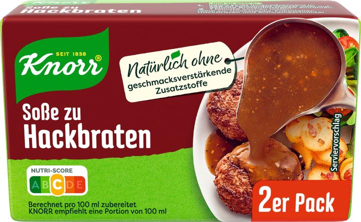 Produktbild Knorr Sosse zu Hackbraten ergibt 2 x 250 ml