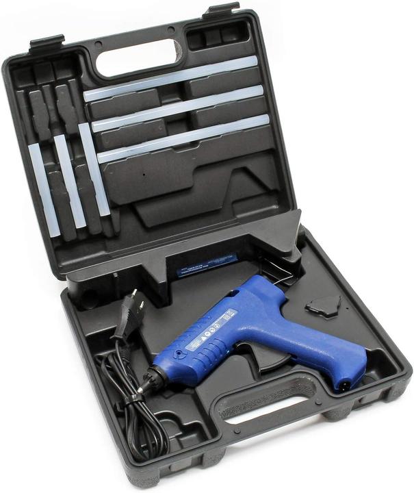 Produktbild Wiltec Heissklebepistole Set 80W Klebepistole Aufheizstation Heisskleber Klebepatronen