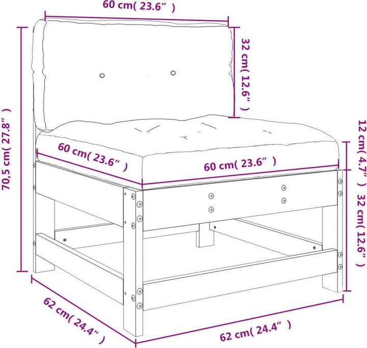 Actual product image VidaXL Romane