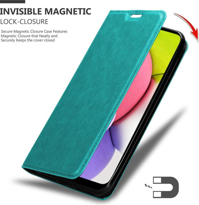 Actual product image Cadorabo Book Invis. Magnet sleeve (Samsung Galaxy A03s)