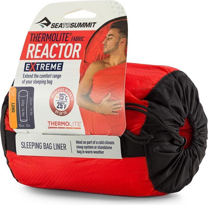 Actual product image Sea To Summit Thermolite Reactor Extreme Mummy Liner Long (235 cm)