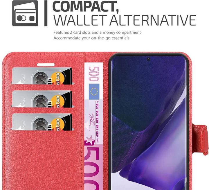Produktbild Cadorabo Book mit Standfunktion Cover (Samsung Galaxy Note 20+)