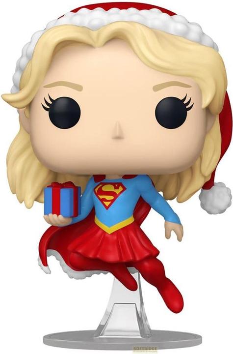 Funko DC Comics POP! Heroes Figurine vinyle Holiday '24- Supergirl 9 cm
