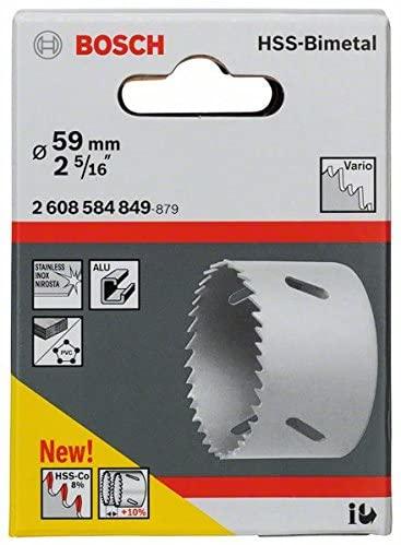 Produktbild Bosch Professional Zubehör Lochsäge HSS-Bimetall für Standardadapter, 59 mm, 2 5/16-Zoll (59 Millimeter)