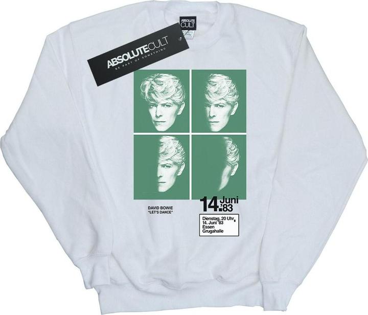 David Bowie 1983 Concert Poster Sweatshirt