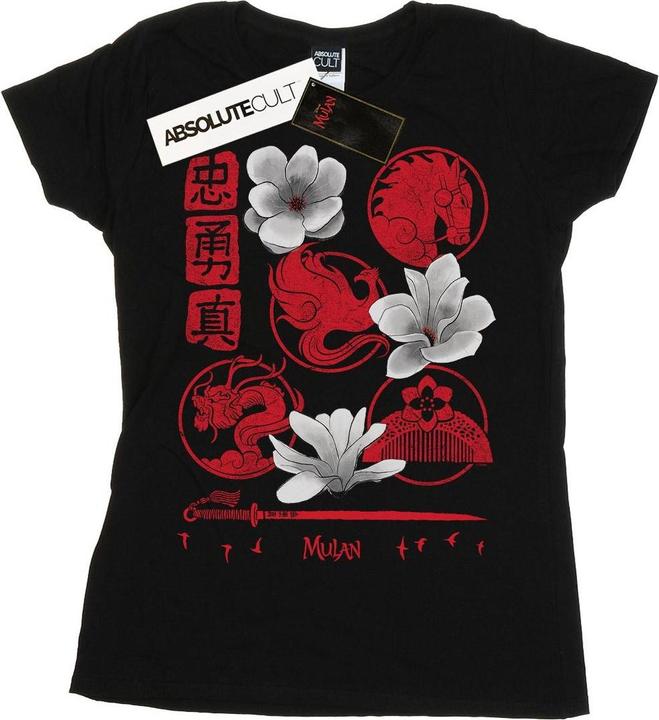 Immagine prodotto Disney Mulan Movie Icons Maglietta Donna (M)