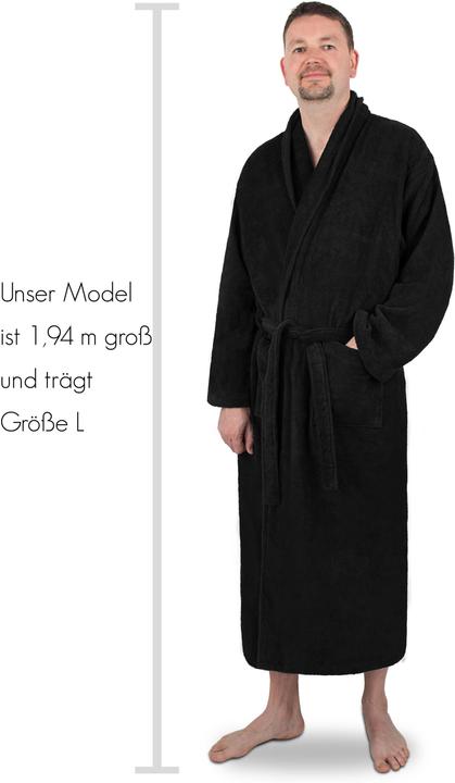 Actual product image Normani Organic cotton bathrobe Lola (L)